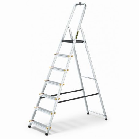 STEP LADDER 7 TREAD ALUMINIUM