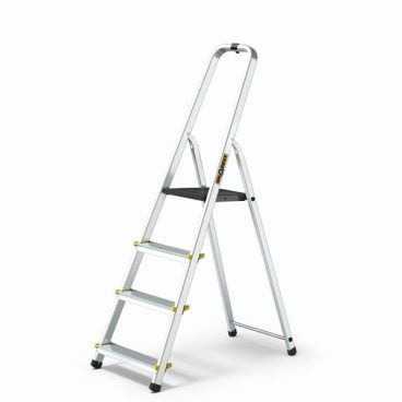 STEP LADDER 4 TREAD ALUMINIUM