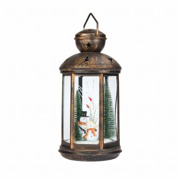 LANTERN SNOW SCENE