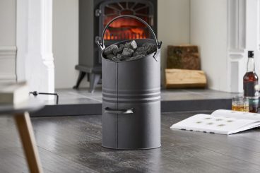 Inglenook – Coal Hod Black Ellipse 16″