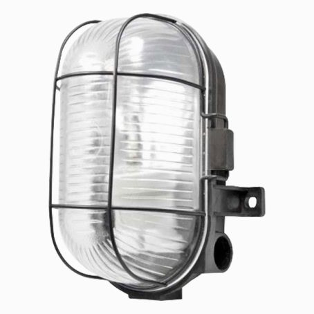LIGHT BULKHEAD OVAL BLACK*