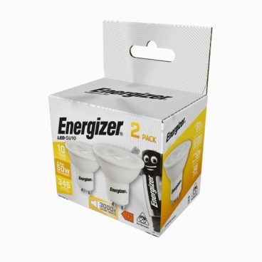 Eveready – GU10 Warm White Bulb 2Pack – 50W