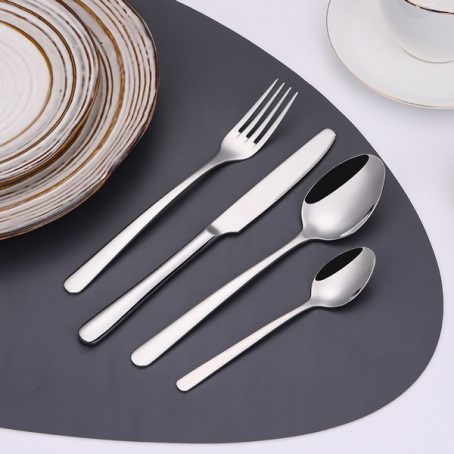 CUTLERY SET 16PC ROUNDED MIRROR POLISHED