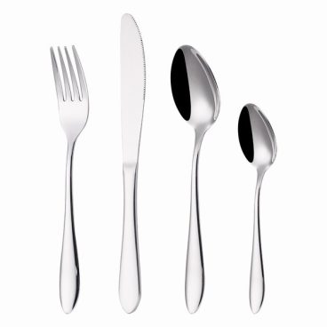 CUTLERY SET 12PC POINTED MIRROR POLISHED