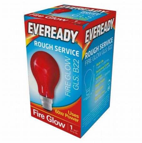 Eveready - Fireglow Bulb - 60W BC