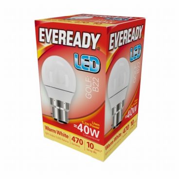 Eveready – Golf Opal Bulb Warm White – 40W BC/B22