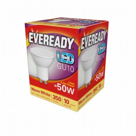 Eveready - GU10 Bulb Warm White - 50W