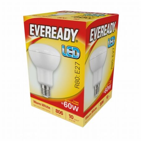 Eveready - R80 Reflector Bulb Warm White - 60W ES/E27
