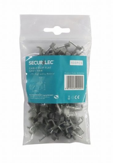 CABLE CLIPS T& E 1.5MM GREY PK100*