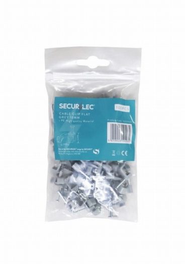 CABLE CLIPS T& E 2.5MM GREY PK100*