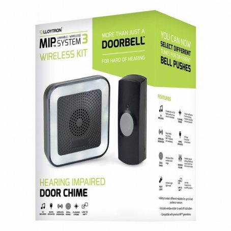 DOORBELL WIRELESS HEARING IMPAIRED LLOYTRON - Image 2