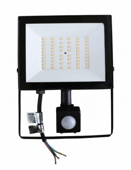 LED FLOODLIGHT 50W SENSOR 4500LM SECURLEC n/r