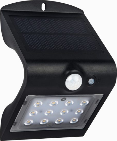 SOLAR LIGHT GARDIAN IP44 BLACK*