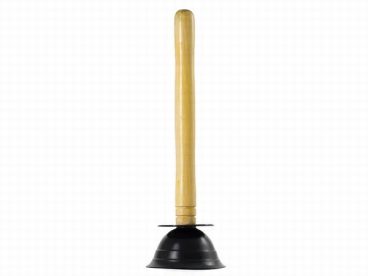 LARGE BASIC WOODEN PLUNGER BUFFALO