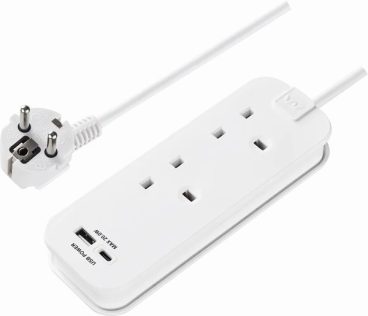 TRAVEL EXTENSION LEAD EURO