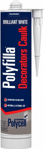 mica10/25 POLYFILLA CAULK TRADE WHITE 290ML