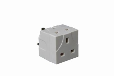Securlec – Fused Adaptor- 2Way 13Amp