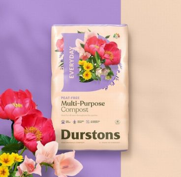 DURSTONS EVERYDAY PEAT FREE COMPOST 40L (3 FOR £18)