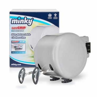 MINKEY RETRACTABLE CLOTHES LINE TWIN LINE