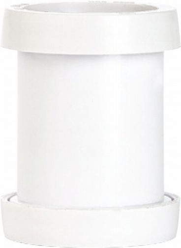SECURPLUMB PUSHFIT STRAIGHT WHITE 40MM
