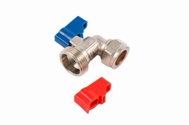SECURPLUMB WASHING MACHINE VALVE ANGLED