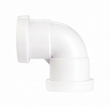 SECURPLUMB PUSHFIT ELBOW WHITE 32MM