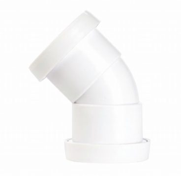 SECURPLUMB PUSHFIT 135 BEND WHITE 32MM