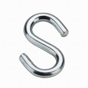(x1) 1″ ZINC PLATED S HOOK