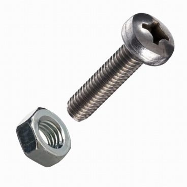 (x4) M8X30 STEEL PAN MACHINE SCREWS