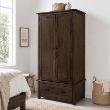 BOSTON WARDROBE 2 DOOR 1 DRAWER
