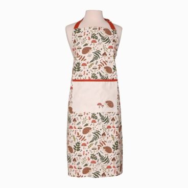 mica10/26 APRON WOODLAND BEIGE