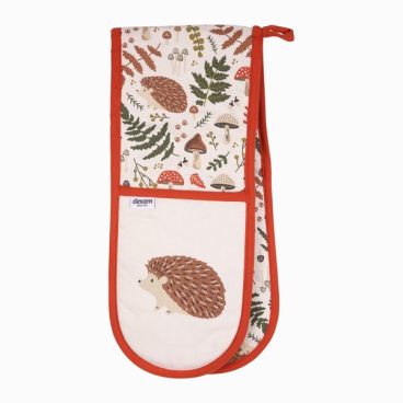 mica10/26 OVEN GLOVE DOUBLE WOODLAND BEIGE