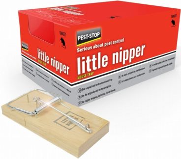 PestStop – Little Nipper Wooden Mouse Trap Small (Single)