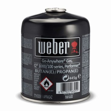 Weber – Butane BBQ Gas Cartridge for Q Baby