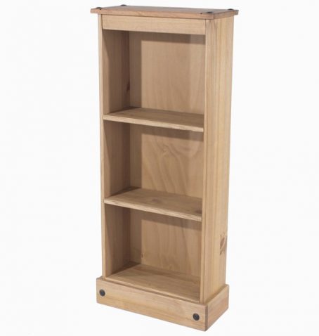 Corona Bookcase Low Narrow