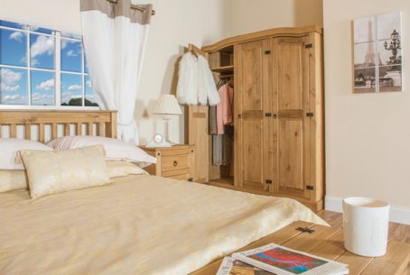 Corona 2 Door Wardrobe - CR520 - Image 4