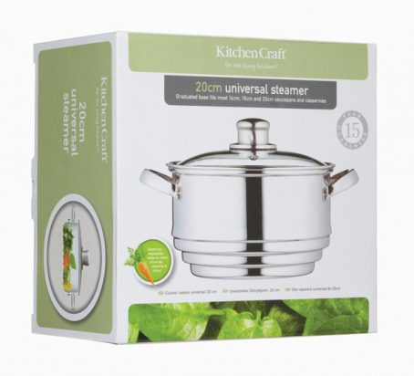 CLEARVIEW U/V STEAMER FOR 16 >18CM PANS K/C - Image 2