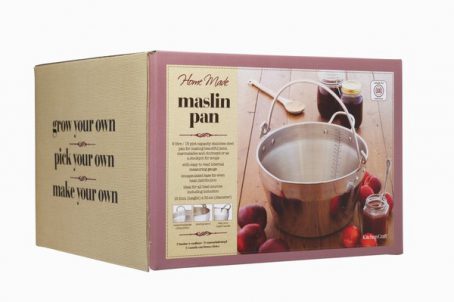 Home Made -  Maslin Pan with Handle - Stainless Steel 9L - Image 3