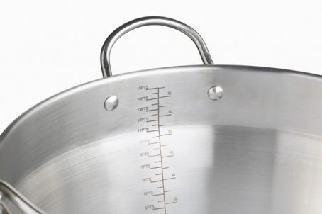 Home Made -  Maslin Pan with Handle - Stainless Steel 9L - Image 4