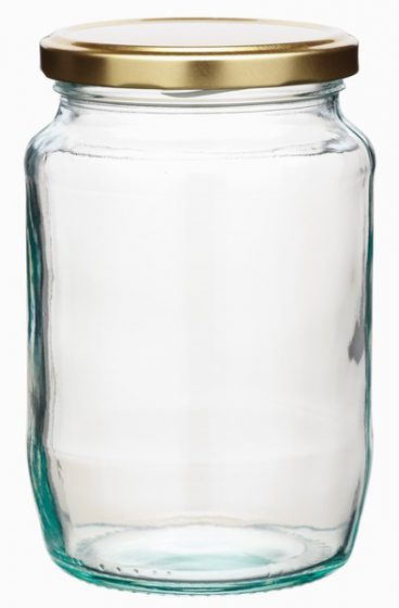 Home Made – Twist-off Lid Round Jam Jar – 908ml