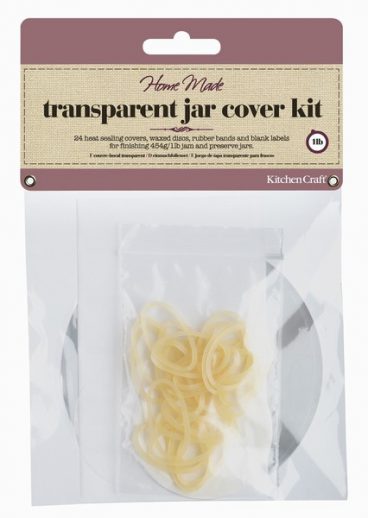 Home Made – Jam Jar Cover Kit 24Pack – 1lb