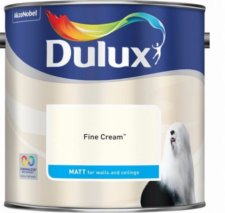 Dulux - Matt Emulsion - Fine Cream - 2.5L