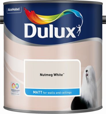Dulux Matt Emulsion – Nutmeg White 2.5L