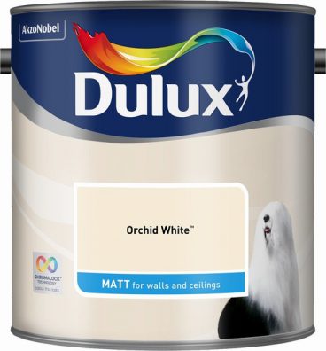 Dulux Matt Emulsion – Orchid White 2.5L