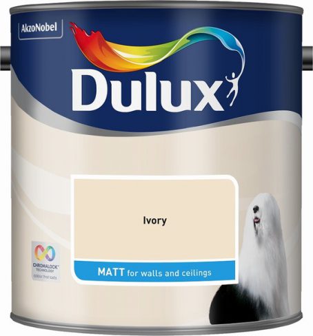 Dulux Matt Emulsion - Ivory 2.5L
