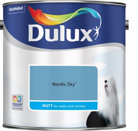 Dulux Matt Emulsion - Nordic Sky 2.5L