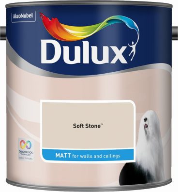 Dulux Matt Emulsion – Soft Stone 2.5L