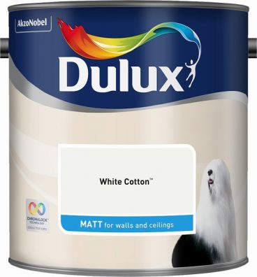 Dulux Matt Emulsion – White Cotton 2.5L