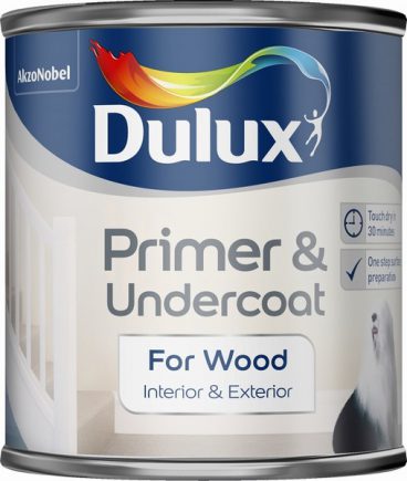 Dulux Primer & Undercoat for Wood – Pure Brilliant White 250ml