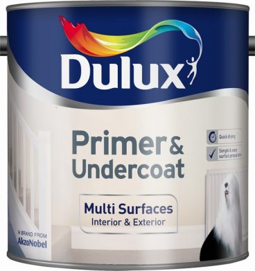 Dulux Primer & Undercoat for Multi Surfaces – White 2.5L
